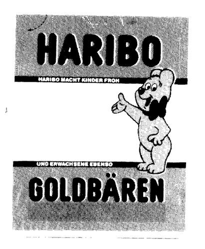 HARIBO GOLDBÄREN & DESIGN trademark