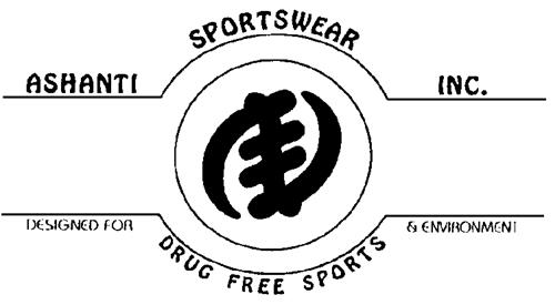 DRUG FREE SPORTS & ENVIRONMENT & DESIGN trademark