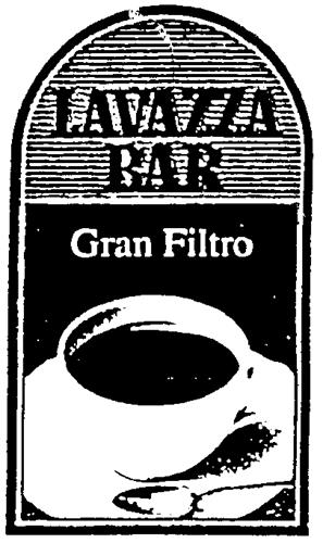 LAVAZZA BAR GRAN FILTRO & DESIGN trademark