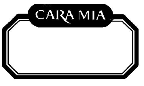 CARA MIA & DESIGN trademark