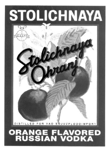 STOLICHNAYA & DESIGN trademark