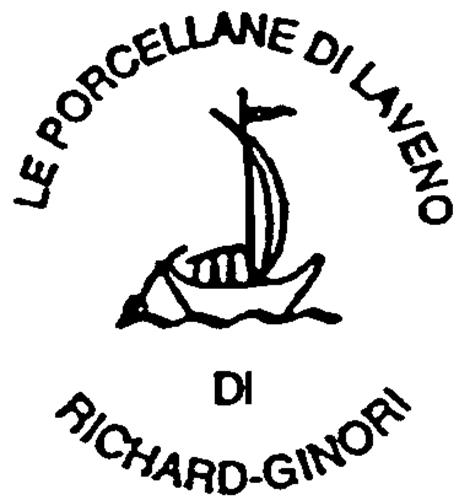 LE PORCELLANE DI LAVENO DI RICHARD-GINORI & DESIGN trademark