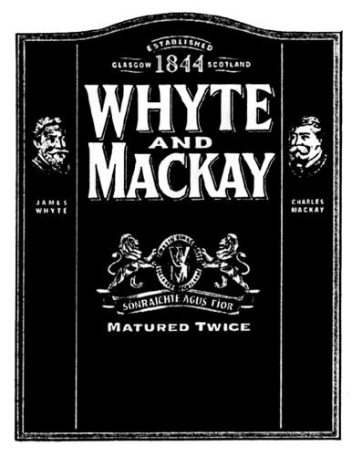 WHYTE & MACKAY SPECIAL RESERVE 1844 DESIGN trademark